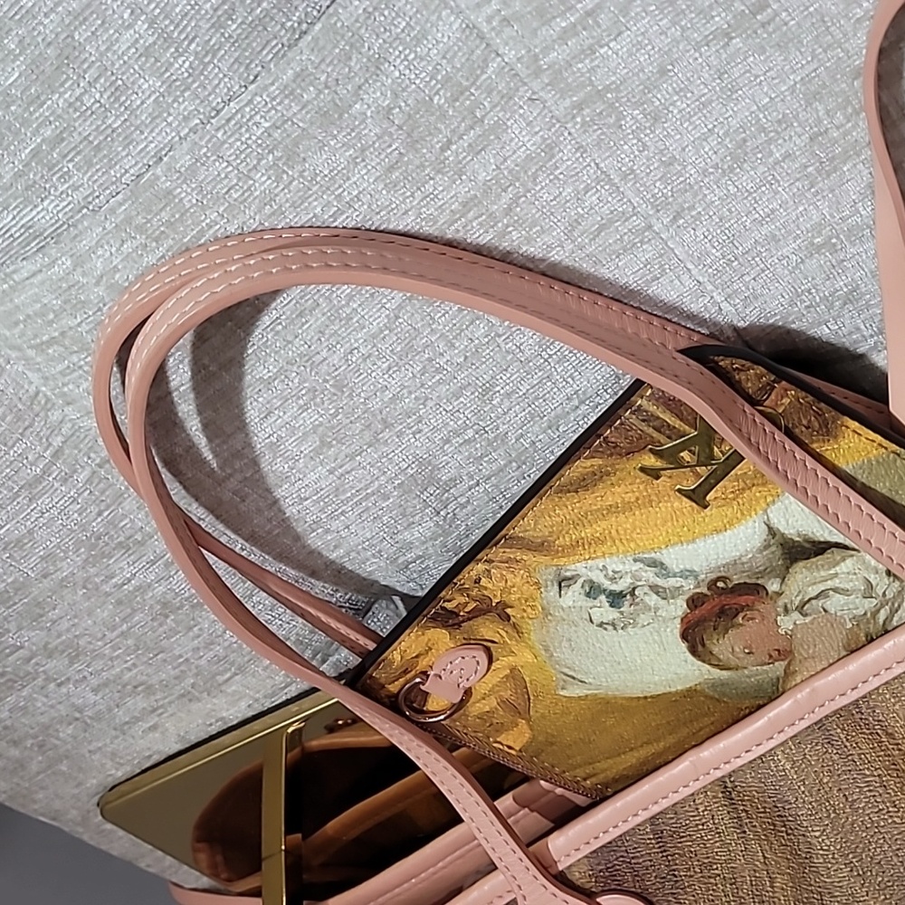 Louis Vuitton Fragonard Limited Edition Neverfull Artistic Tote Bag Set - - Picture 10 of 16